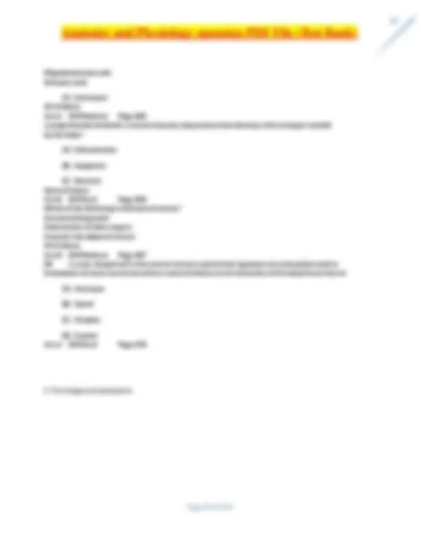 Anatomy and Physiology OpenStax Test Bank: Questions and Solutions ... image.
