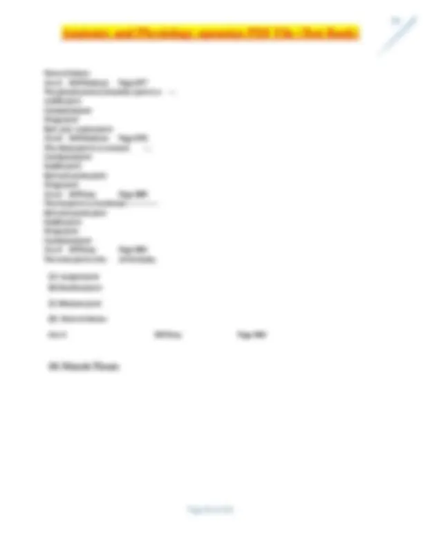 Anatomy and Physiology OpenStax Test Bank: Questions and Solutions ...
