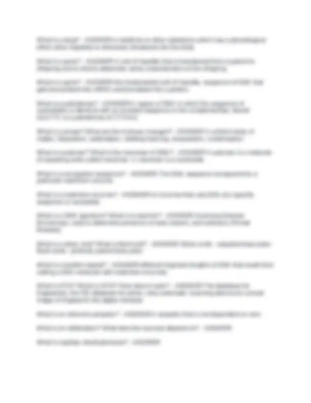 Forensic Science Final Exam Study Guide: Spring Semester 2024 | Exams ...