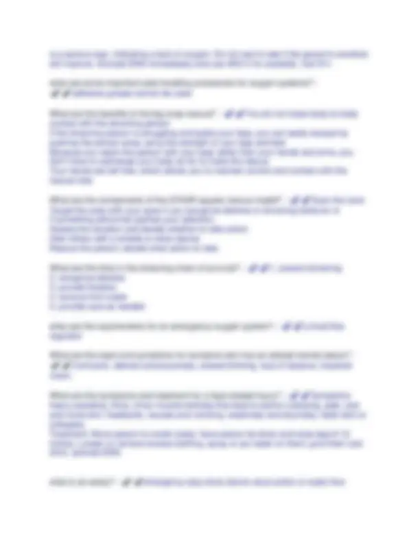 Cast Guard Study Guide Starguard 5E Study Guide: Questions and Answers | Exams Advanced ...