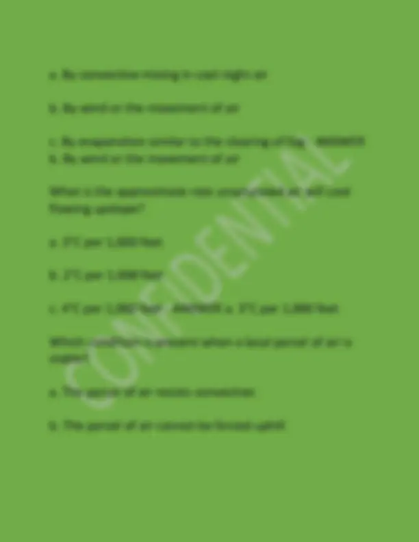 ATPL – METEOROLOGY TEST QUESTIONS AND ANSWERS 2024-2025. | Exams ...