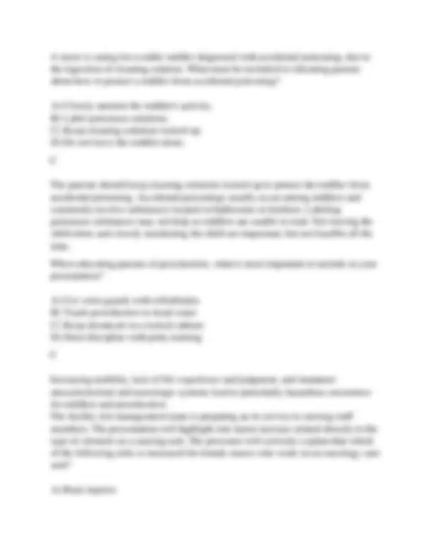 NUR 205 Final Exam: Fundamentals of Nursing with Rationales | Exams ...