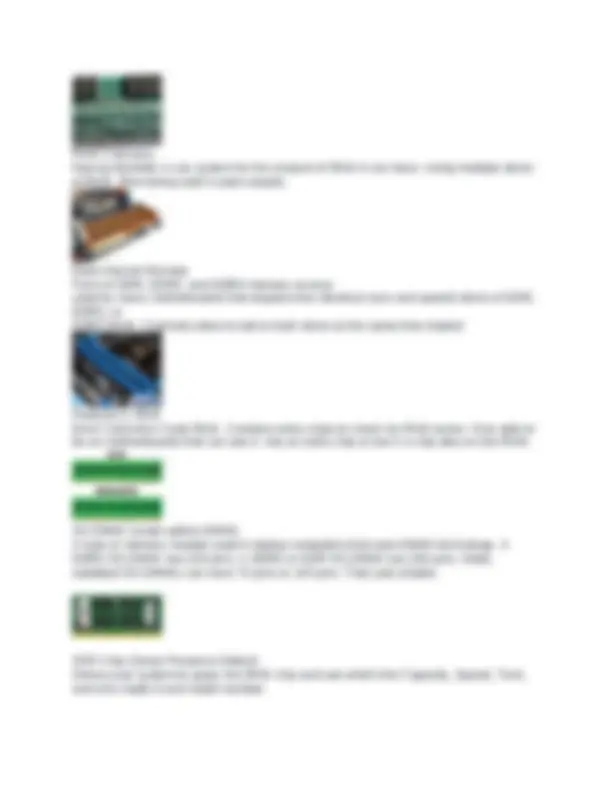 COMPTIA A+ CORE 1 (220-1001) STUDY GUIDE: Computer Hardware Components ...
