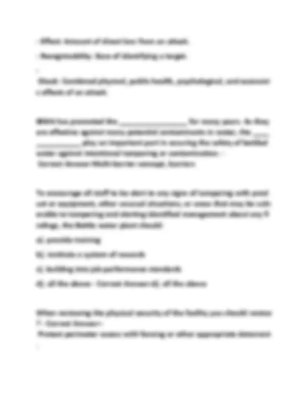 IBWA CPO Practice Exam Questions: Bottled Water Regulations and Safety ...