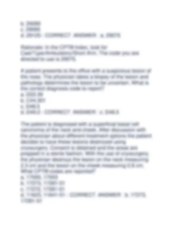 Medical Coding Exercises: CPT® and ICD-10-CM Codes | Exams Nursing ...