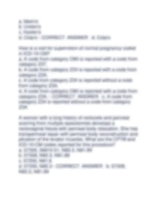 Medical Coding Exercises: CPT® and ICD-10-CM Codes | Exams Nursing ...