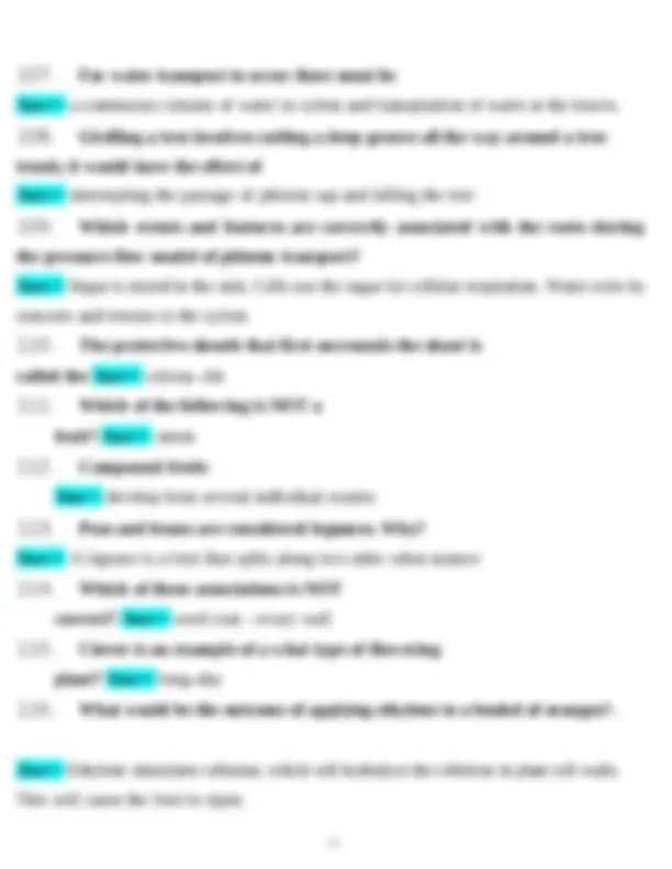 Straighterline - Bio 101 Final Exam Study Guide Questions and Answers ...