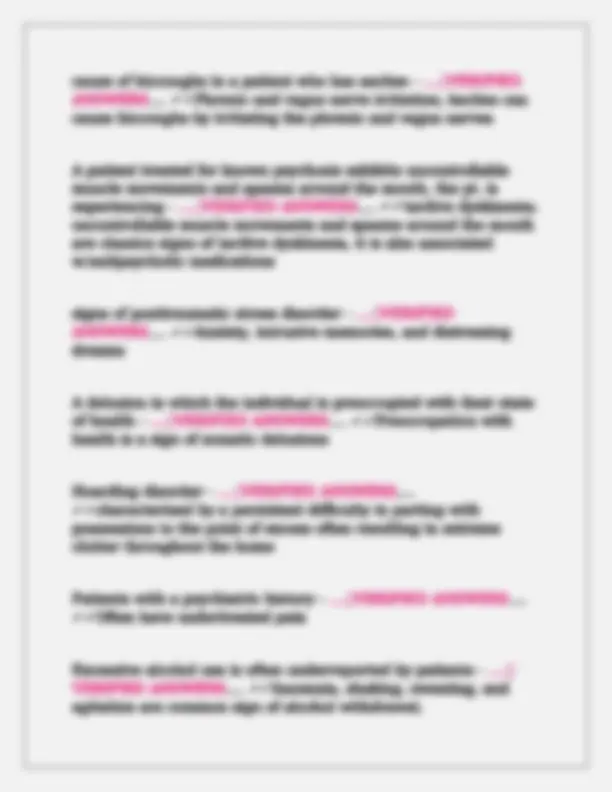 Hospice and Palliative Care Nursing Certification Exam Questions and ...