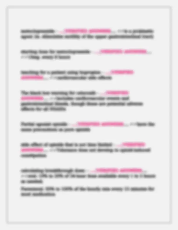 Hospice and Palliative Care Nursing Certification Exam Questions and ...