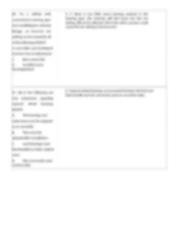 ASE A4 Practice Test: Automotive Mechanics | Exams Mechanics | Docsity