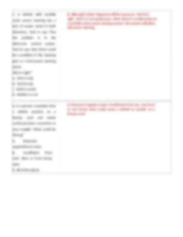 ASE A4 Practice Test: Automotive Mechanics | Exams Mechanics | Docsity