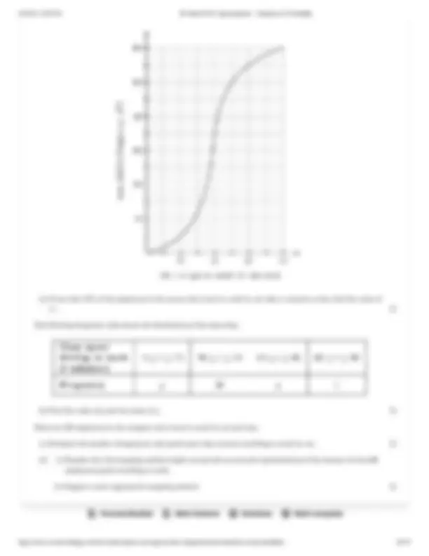 IB Math AA SL Questionbank - Statistics & Probability 2025 Practice ...