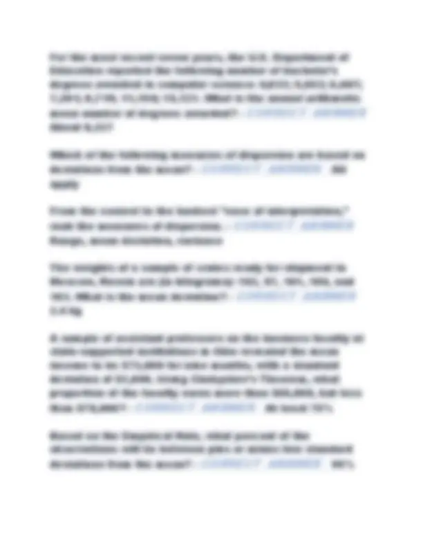 Business Statistics Final Exam: Practice Questions and Answers | Exams ...