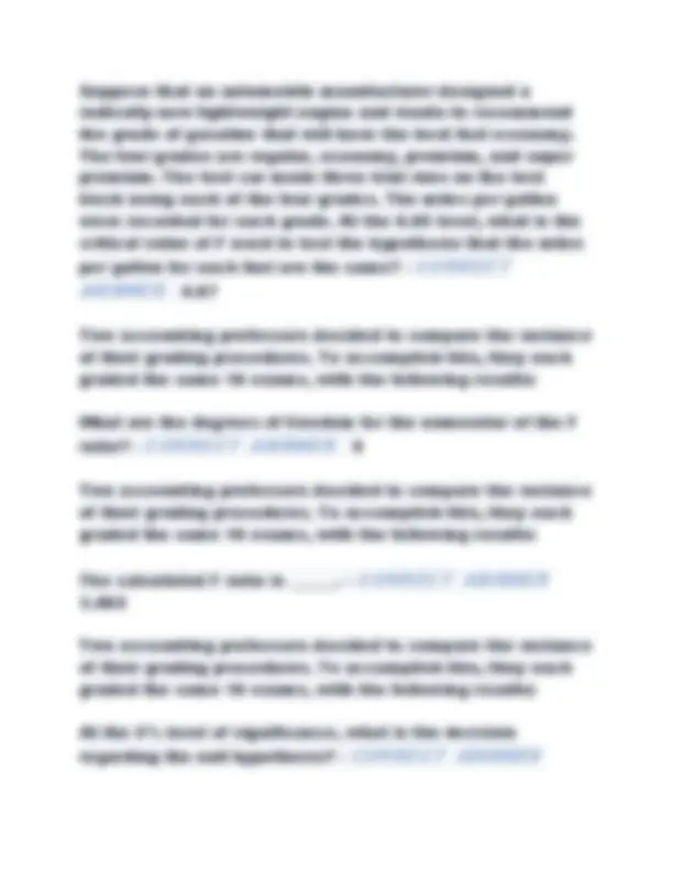 Business Statistics Final Exam: Practice Questions and Answers | Exams ...