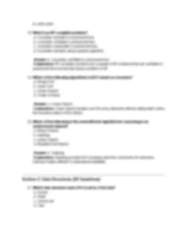 Comprehensive Computer Science Mock Test: 100 Detailed Questions and ...