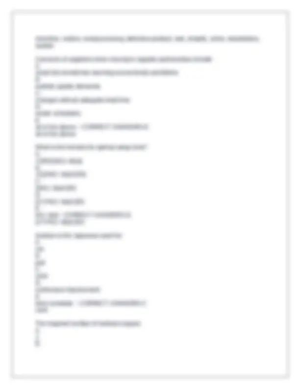 Supply Chain Management Exam Questions and Answers | Exams Advanced ...