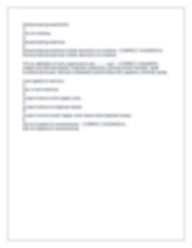 Supply Chain Management Exam Questions and Answers | Exams Advanced ...