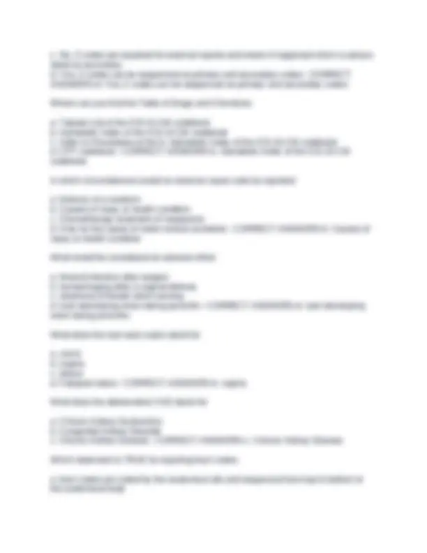 CPC Practice Exam: ICD-10-CM Coding Questions and Answers | Exams ...