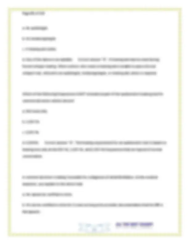 NRCME Exam Test Bank: Latest 2024-2025 - Actual Exam Questions and ...