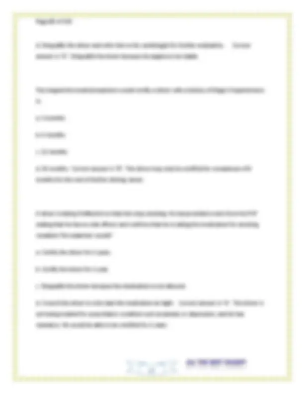 NRCME Exam Test Bank: Latest 2024-2025 - Actual Exam Questions and ...