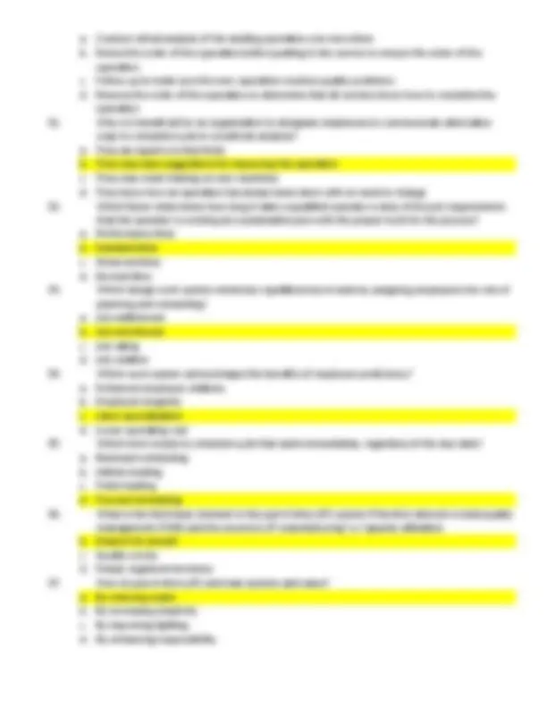 C215 Operations Management Study Guide Western Governors University ...