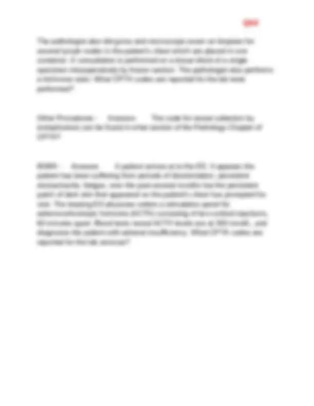 AAPC CPC Chapter 18 Review Exam Verified Answers Exams Nursing Aapc cpc chapter 18 review exam verified answers exams nursing