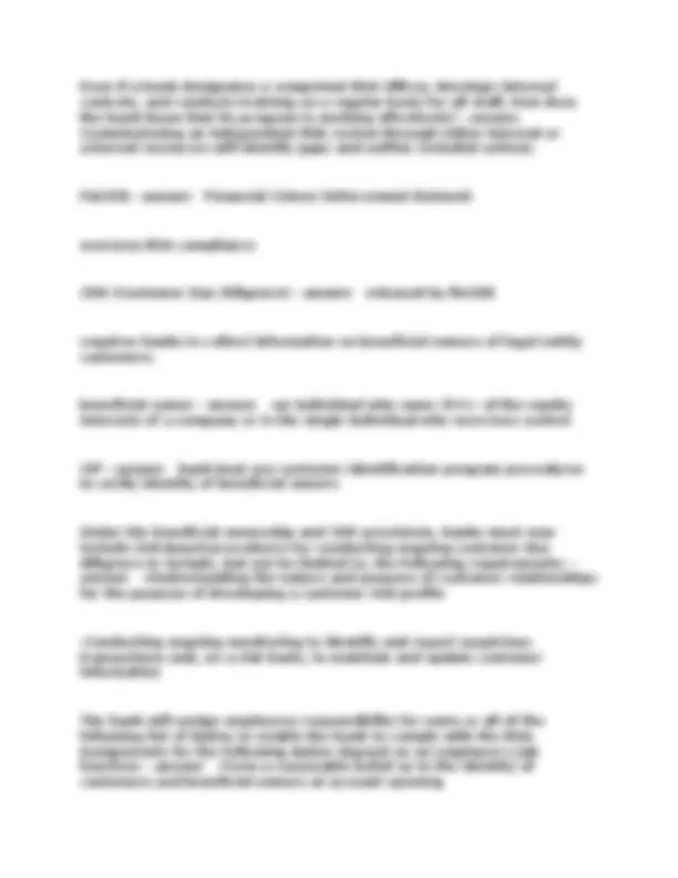 BSA/AML Compliance: Key Pillars and Best Practices | Exams Biology ...