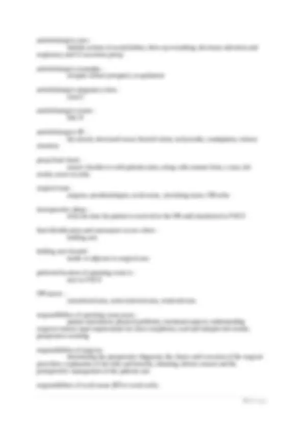 Preoperative Nursing: A Guide to Surgical Procedures and Considerations ...