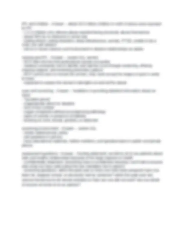 Intimate Partner Violence - Exam 3: Questions and Answers | Exams ...