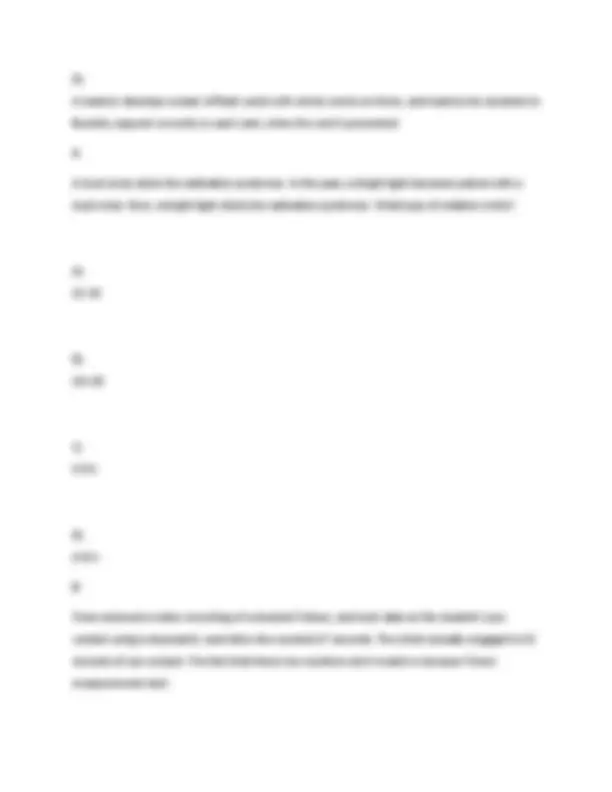 FIT BCBA Mock Exam 2025 Actual Exam Questions with 100% Correct ...
