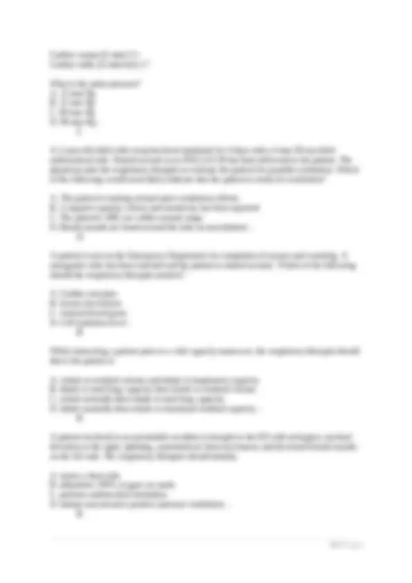 Respiratory Therapy Practice Questions: A Comprehensive Review | Exams ...