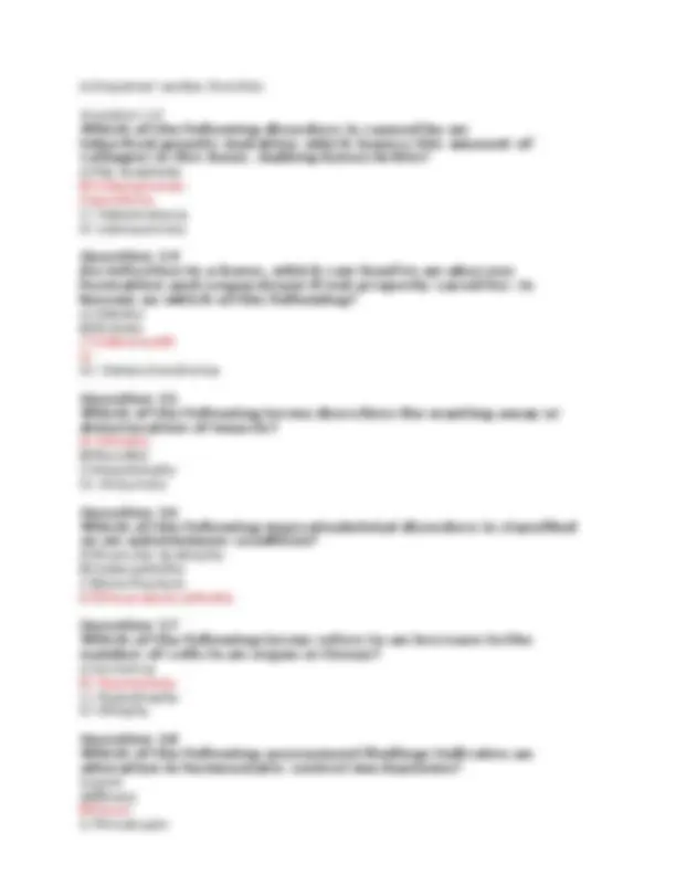 Pathology Exam 1 Questions and Answers: A Comprehensive Review of Key ...