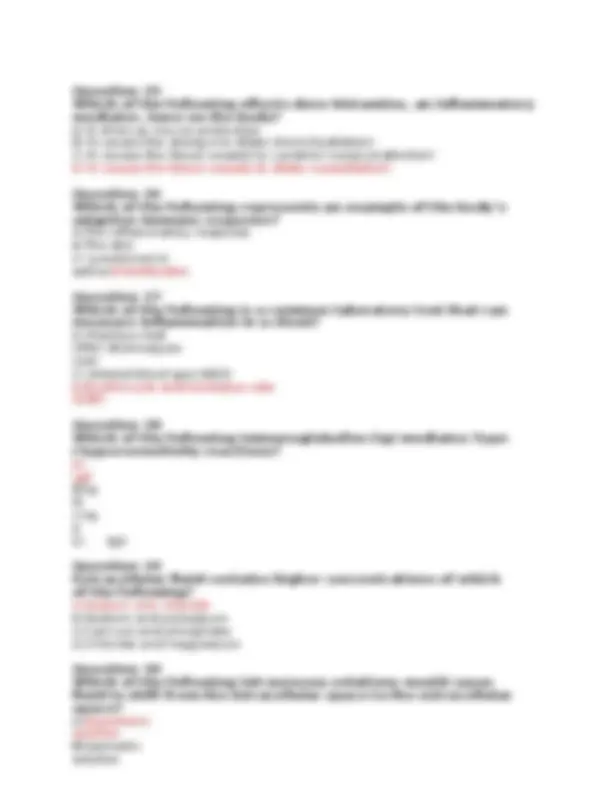 Pathology Exam 1 Questions and Answers: A Comprehensive Review of Key ...
