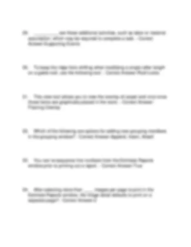 Xactimate Level 2 Certification Exam: Practice Questions and Answers