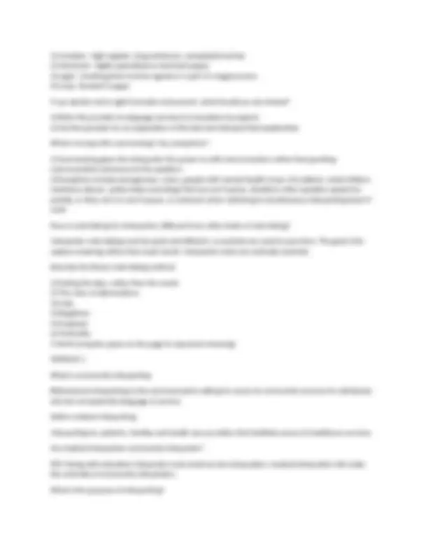 Interpreter Certification Exam Prep: Module 2 Communication and