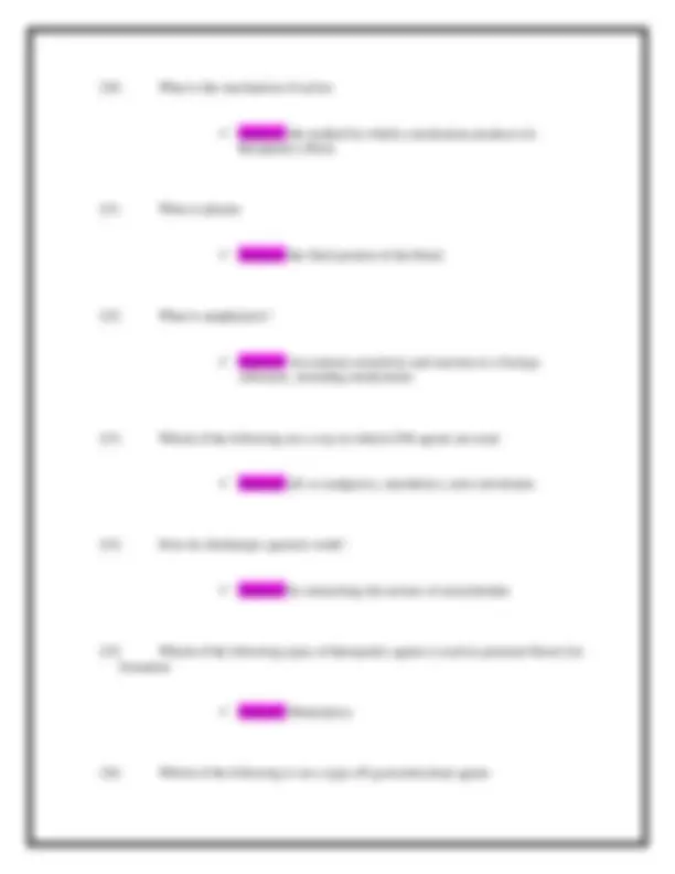 Napsrx NAPSRx® Final Exam Review: Pharmaceutical Concepts 2025 | Exams Nursing ...