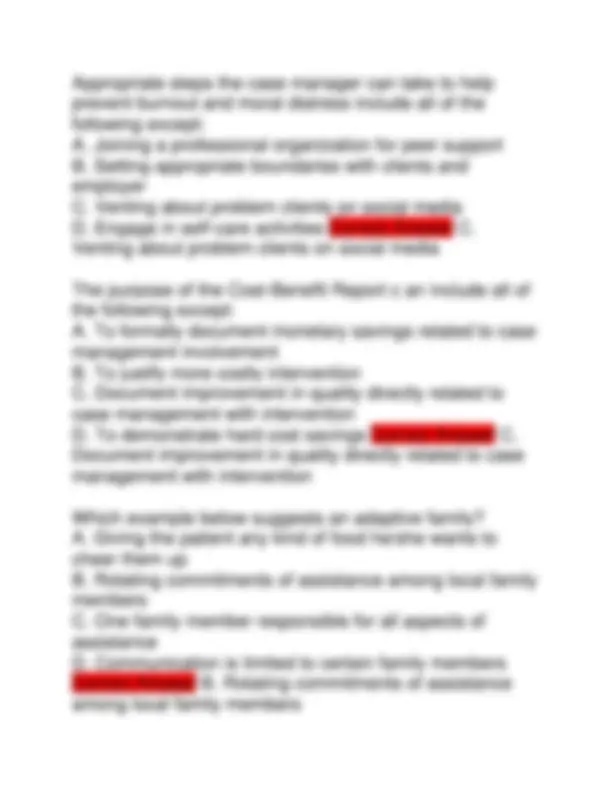 CCM Exam 2025: Certified Case Manager Questions and Answers | Exams ...