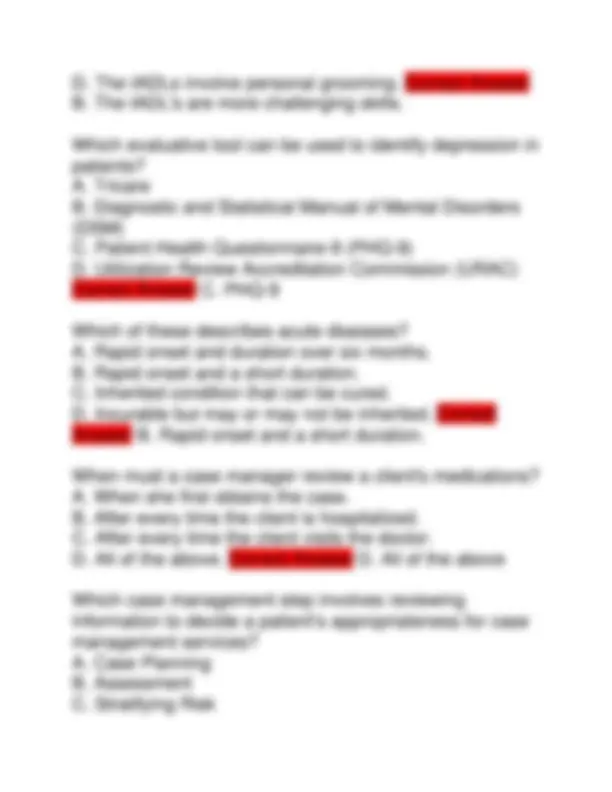 CCM Exam 2025: Certified Case Manager Questions and Answers | Exams ...
