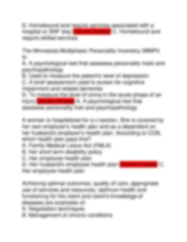 CCM Exam 2025: Certified Case Manager Questions and Answers | Exams ...