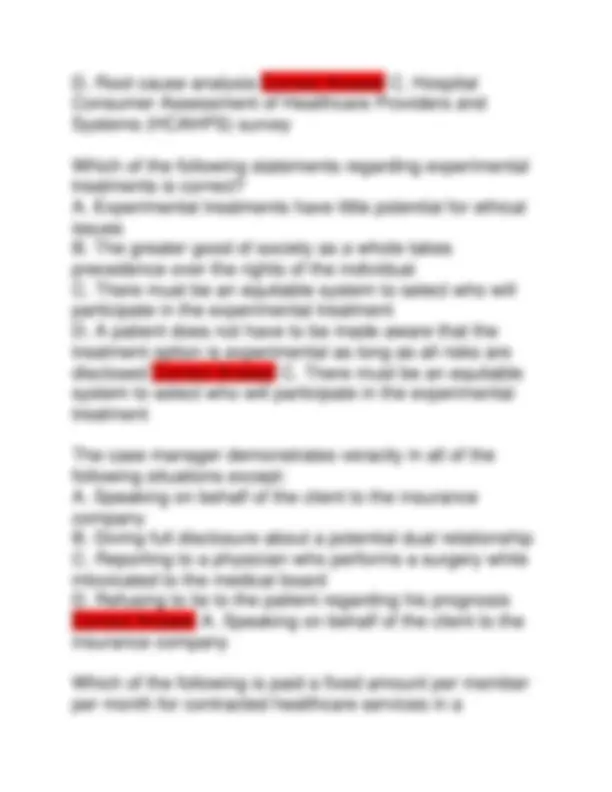 CCM Exam 2025: Certified Case Manager Questions and Answers | Exams ...