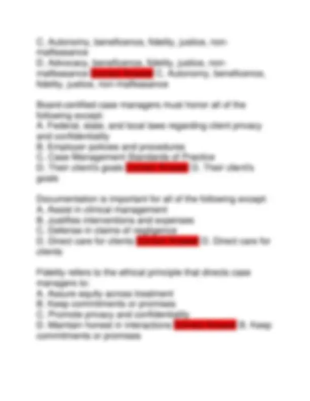 CCM Exam 2025: Certified Case Manager Questions and Answers | Exams ...
