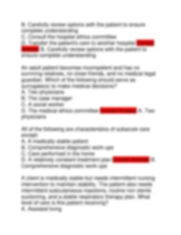 CCM Exam 2025: Certified Case Manager Questions and Answers | Exams ...