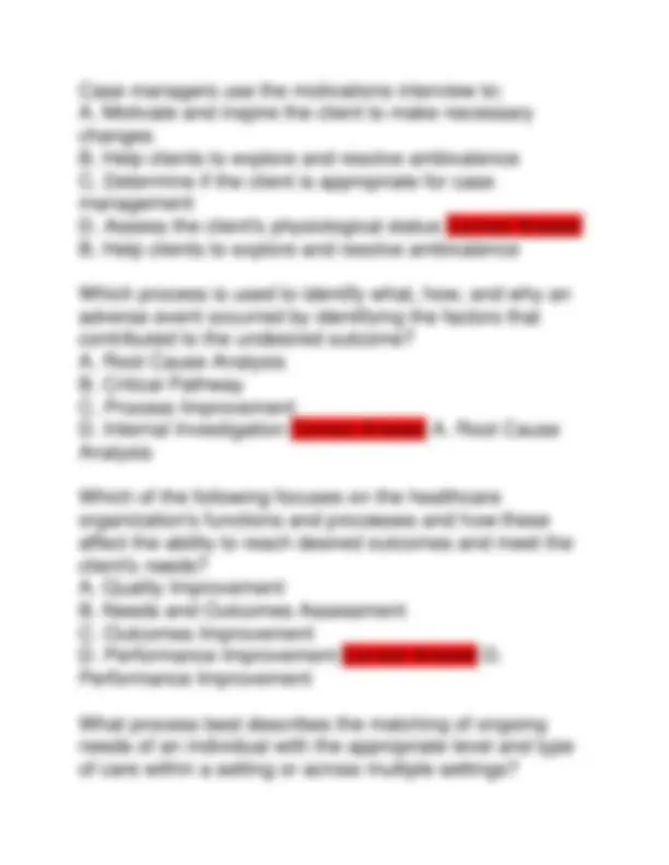 CCM Exam 2025: Certified Case Manager Questions and Answers | Exams ...
