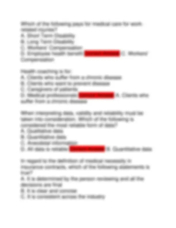 CCM Exam 2025: Certified Case Manager Questions and Answers | Exams ...