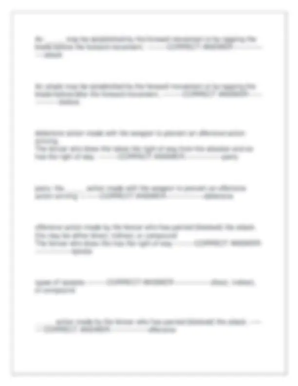 Fencing Referee Exam 2025: General Rules and Answers | Exams Physical ...