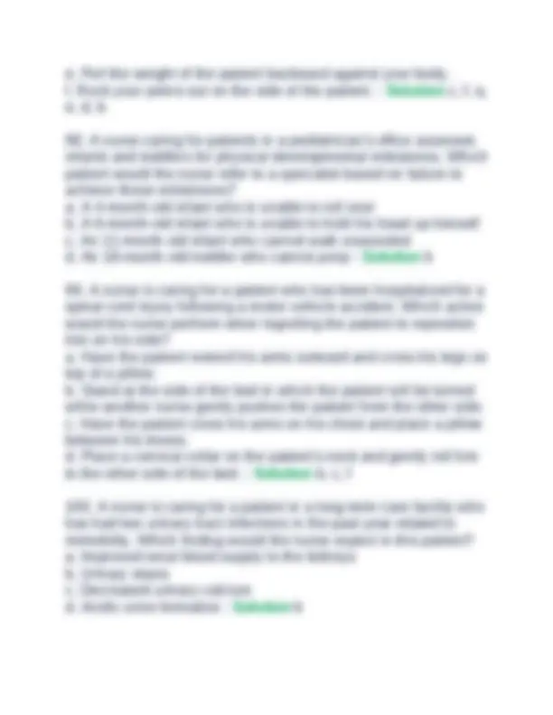 FUNDAMENTALS OF NURSING PRACTICE QUESTIONS AND ANSWERS 2025 UPDATED ...
