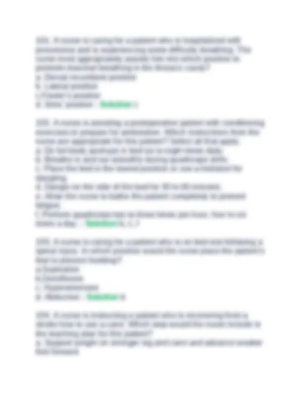 FUNDAMENTALS OF NURSING PRACTICE QUESTIONS AND ANSWERS 2025 UPDATED ...