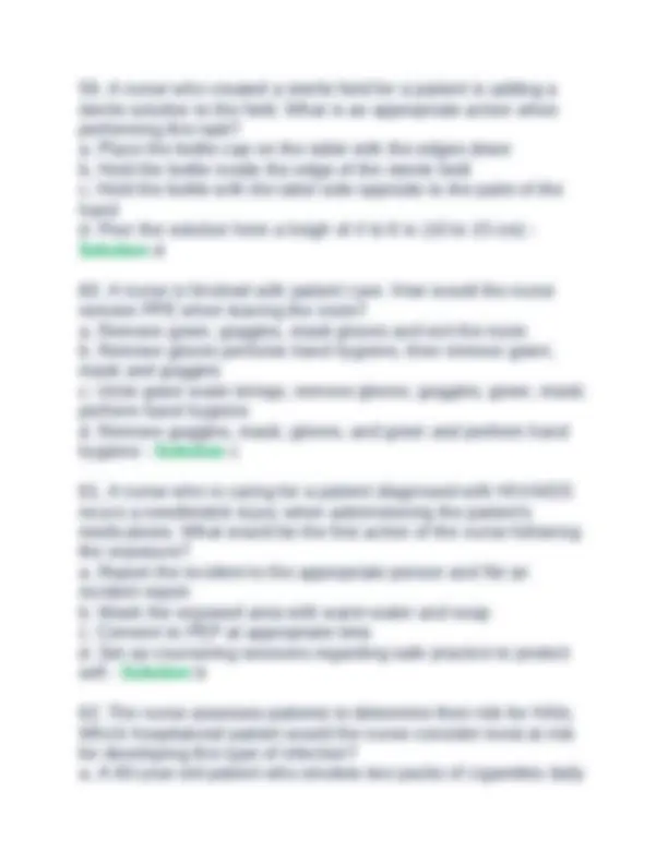 FUNDAMENTALS OF NURSING PRACTICE QUESTIONS AND ANSWERS 2025 UPDATED ...