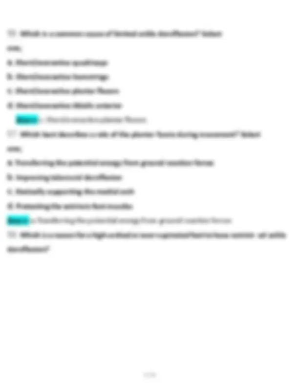 NASM CES Final Exam: Multiple Choice Questions and Answers | Exams ...