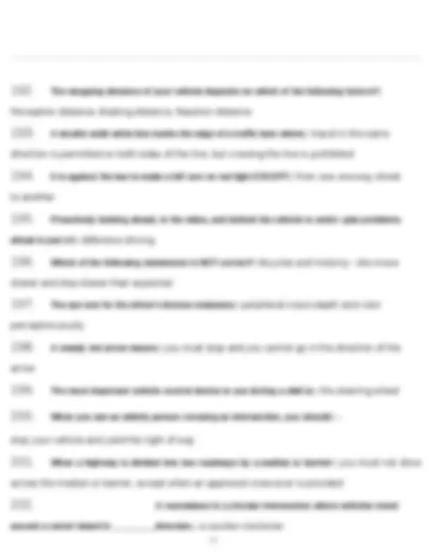 California DMV Permit Practice Test Questions and Answers | Exams ...